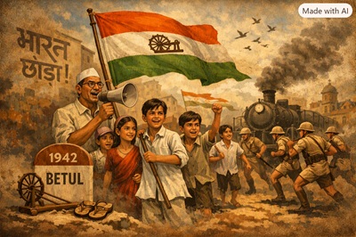 भवानी प्रसाद मिश्र और भारत छोड़ो आंदोलन