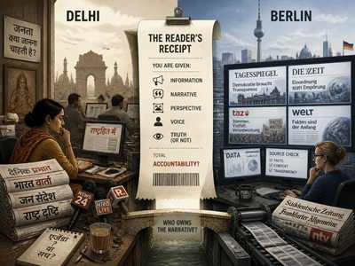 The Media Matters: A Letter to Readers in Delhi and in Berlin