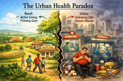 Health Before Highways: NFHS-6 Reveals the Real Cost of Urban Rush